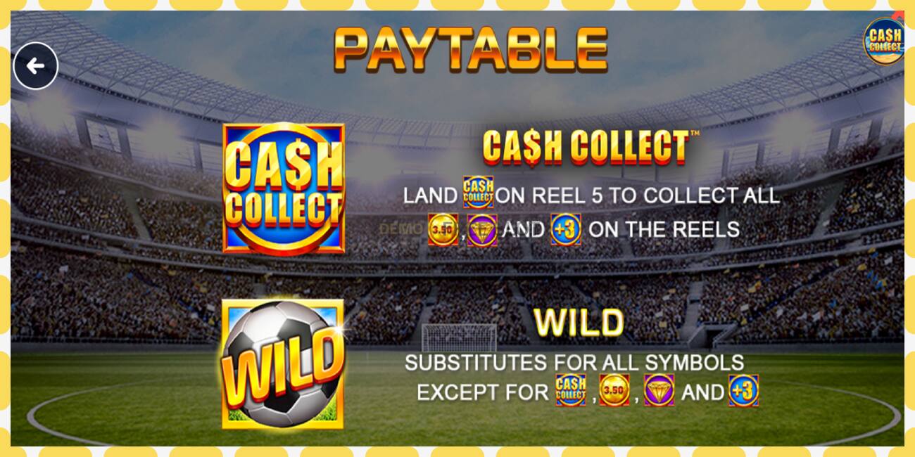 Demo-slot Football Cash Collect PowerPlay Jackpot gratis en zonder registratie, afbeelding - 1