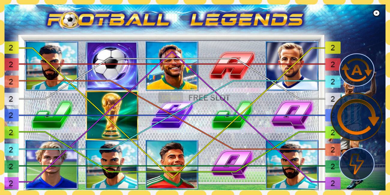 Demo slot Football Legends free and without registration, picture - 1