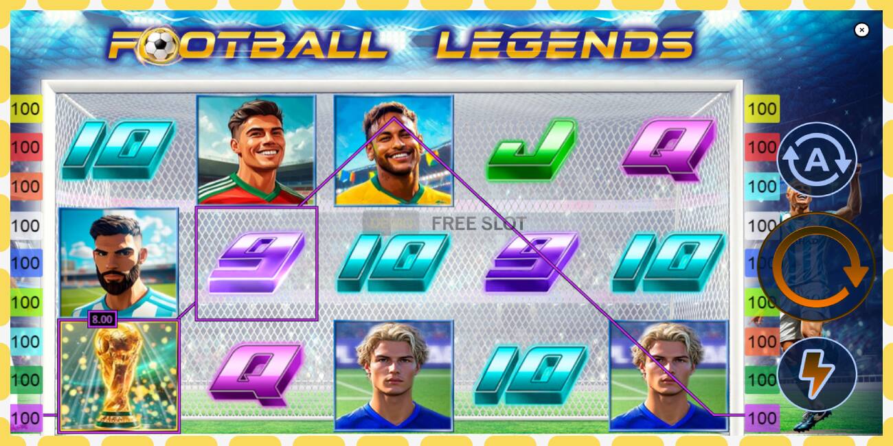 Demo slot Football Legends free and without registration, picture - 1