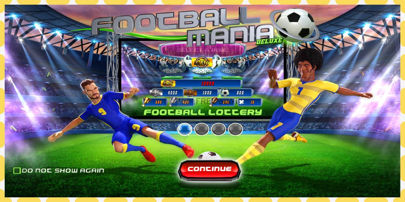 Demo slot Football Mania Deluxe free and without registration, picture - 1