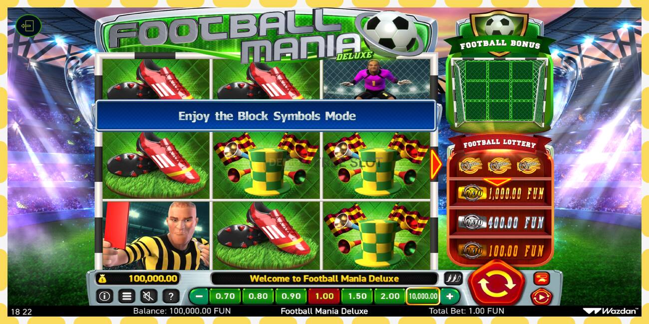 Demo slot Football Mania Deluxe free and without registration, picture - 1