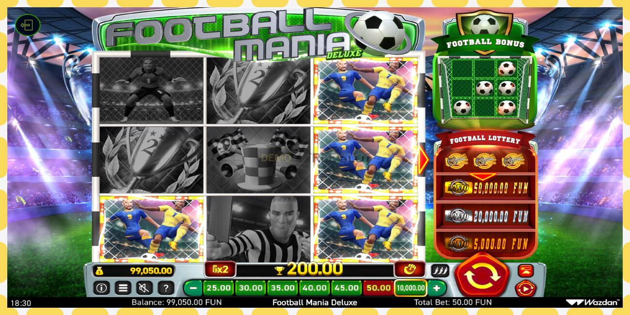 Demo slot Football Mania Deluxe free and without registration, picture - 1