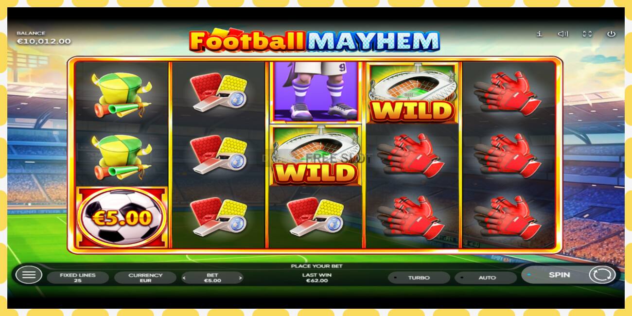 Demo slot Football Mayhem free and without registration, picture - 1