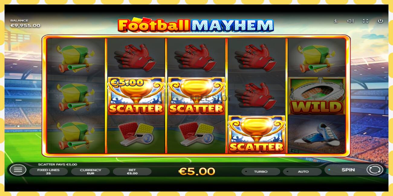 Demo slot Football Mayhem free and without registration, picture - 1