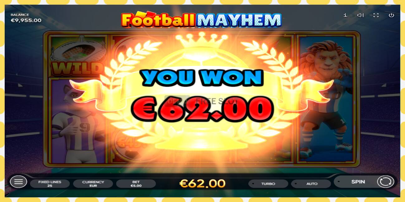 Demo slot Football Mayhem free and without registration, picture - 1