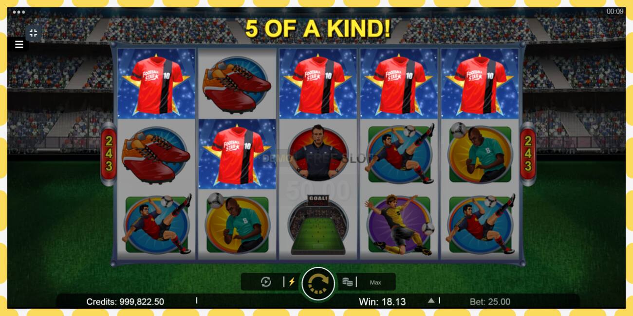 Demo slot Football Star free and without registration, picture - 1