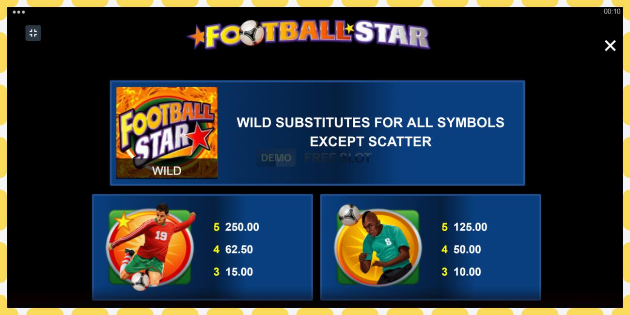 Demo slot Football Star free and without registration, picture - 1