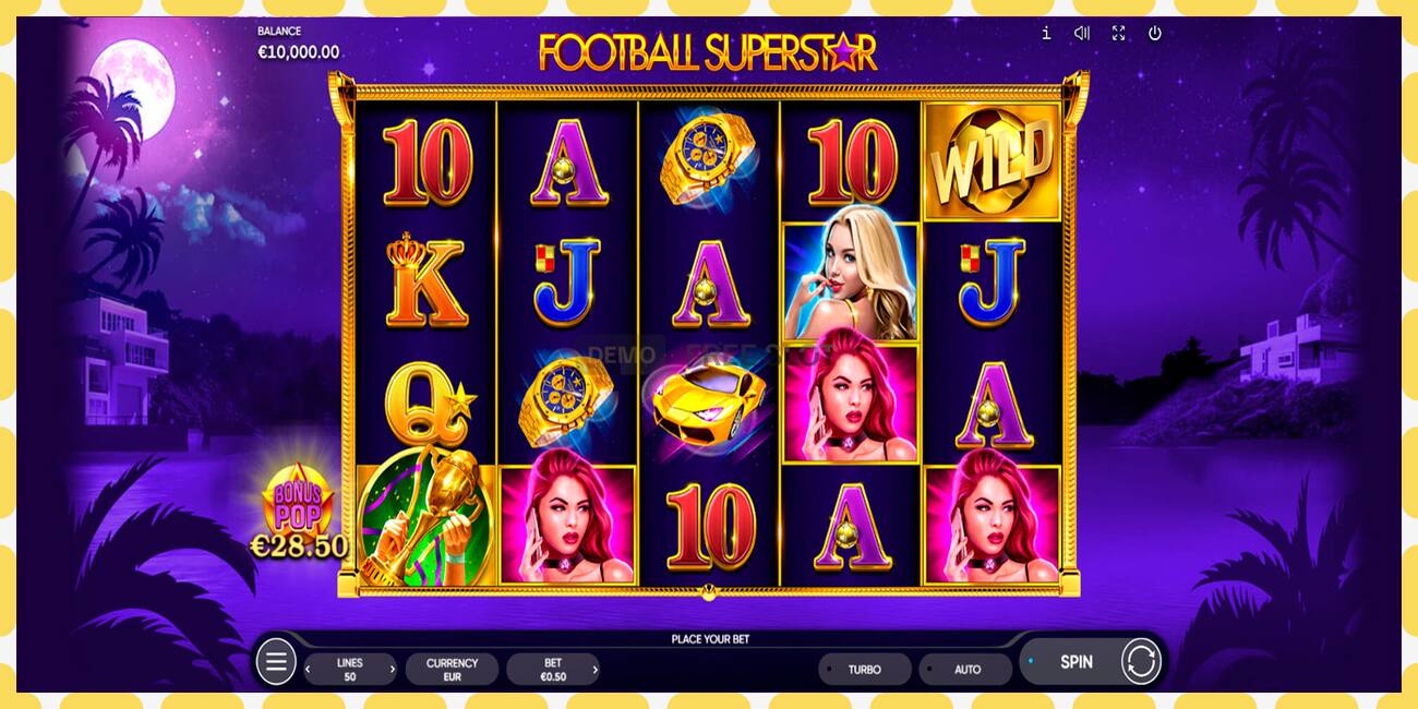 Demo slot Football Superstar free and without registration, picture - 1