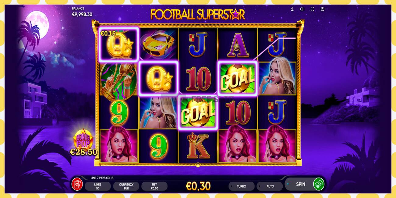 Demo slot Football Superstar free and without registration, picture - 1