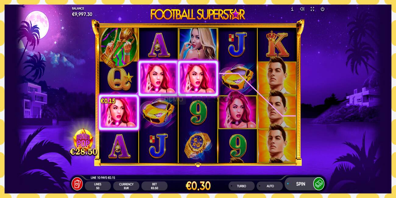 Demo slot Football Superstar free and without registration, picture - 1