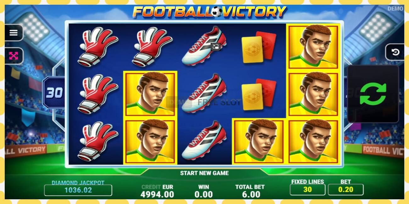 Demo slot Football Victory free and without registration, picture - 1