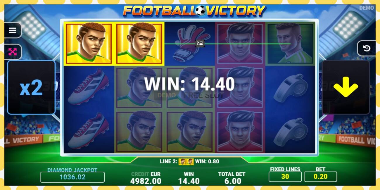 Demo slot Football Victory free and without registration, picture - 1