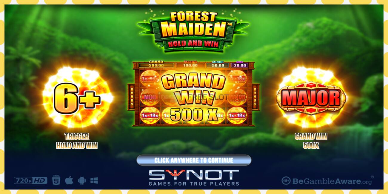 Demo slot Forest Maiden free and without registration, picture - 1