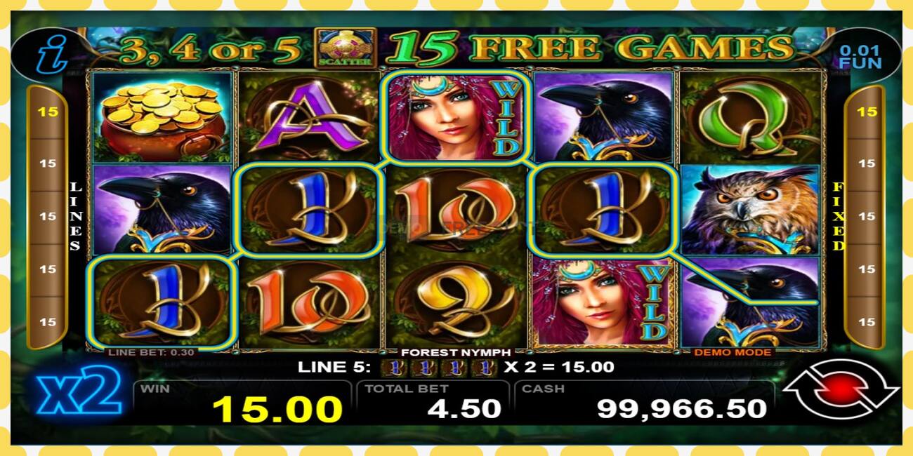 Demo slot Forest Nymph free and without registration, picture - 1