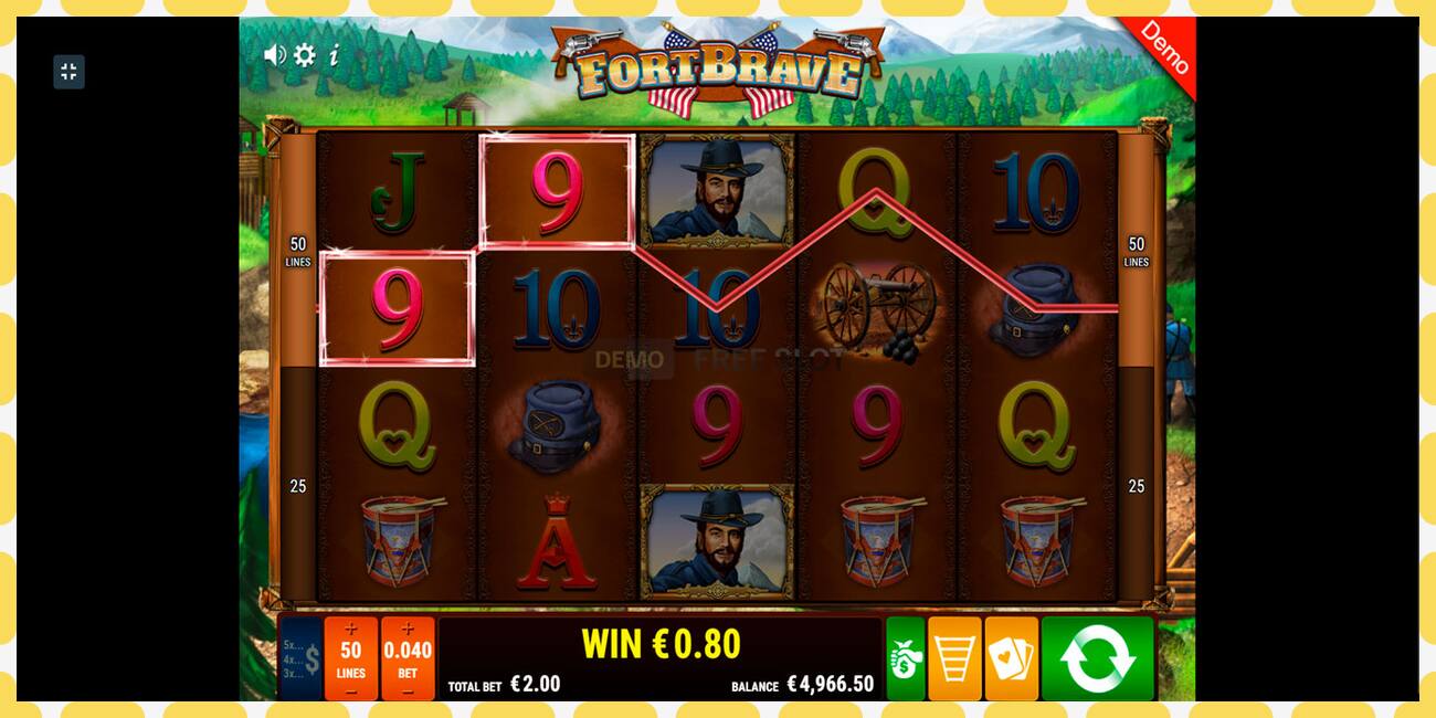 Demo slot Fort Brave free and without registration, picture - 1