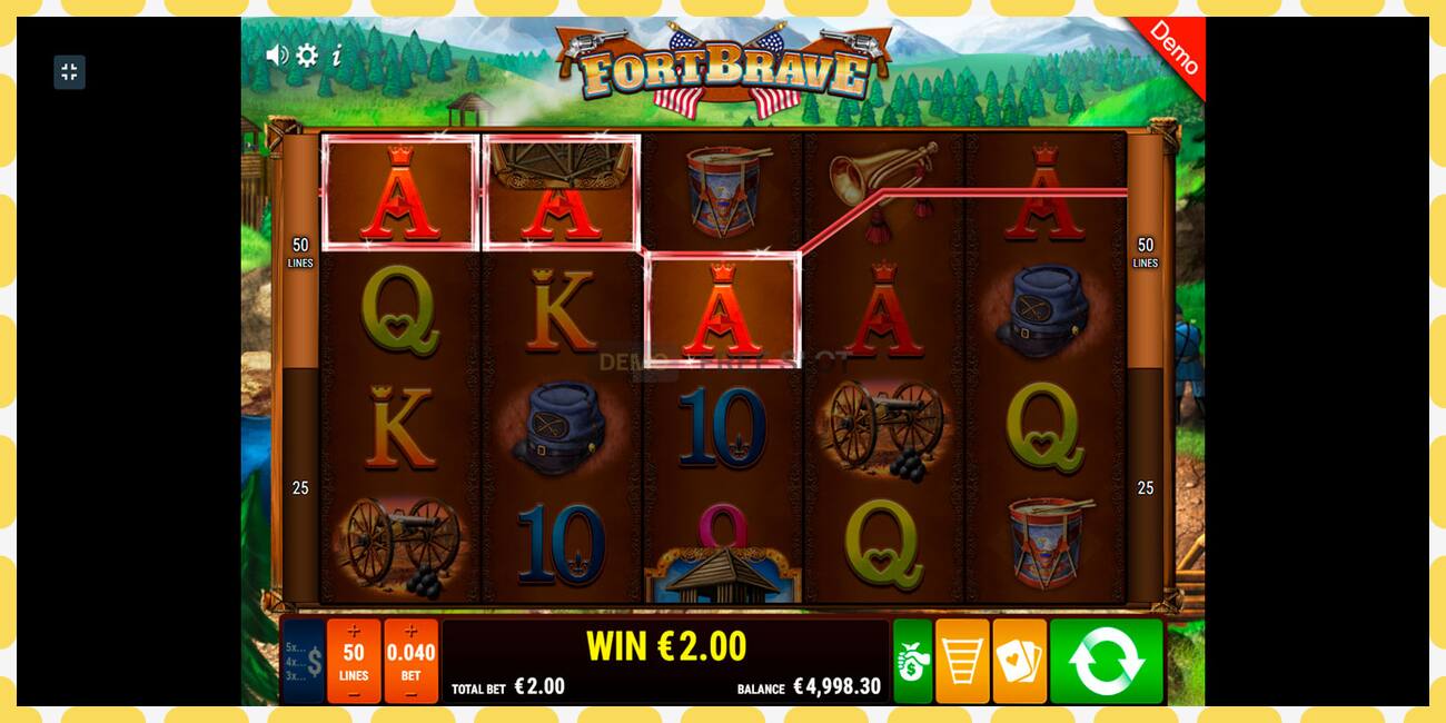 Demo slot Fort Brave free and without registration, picture - 1