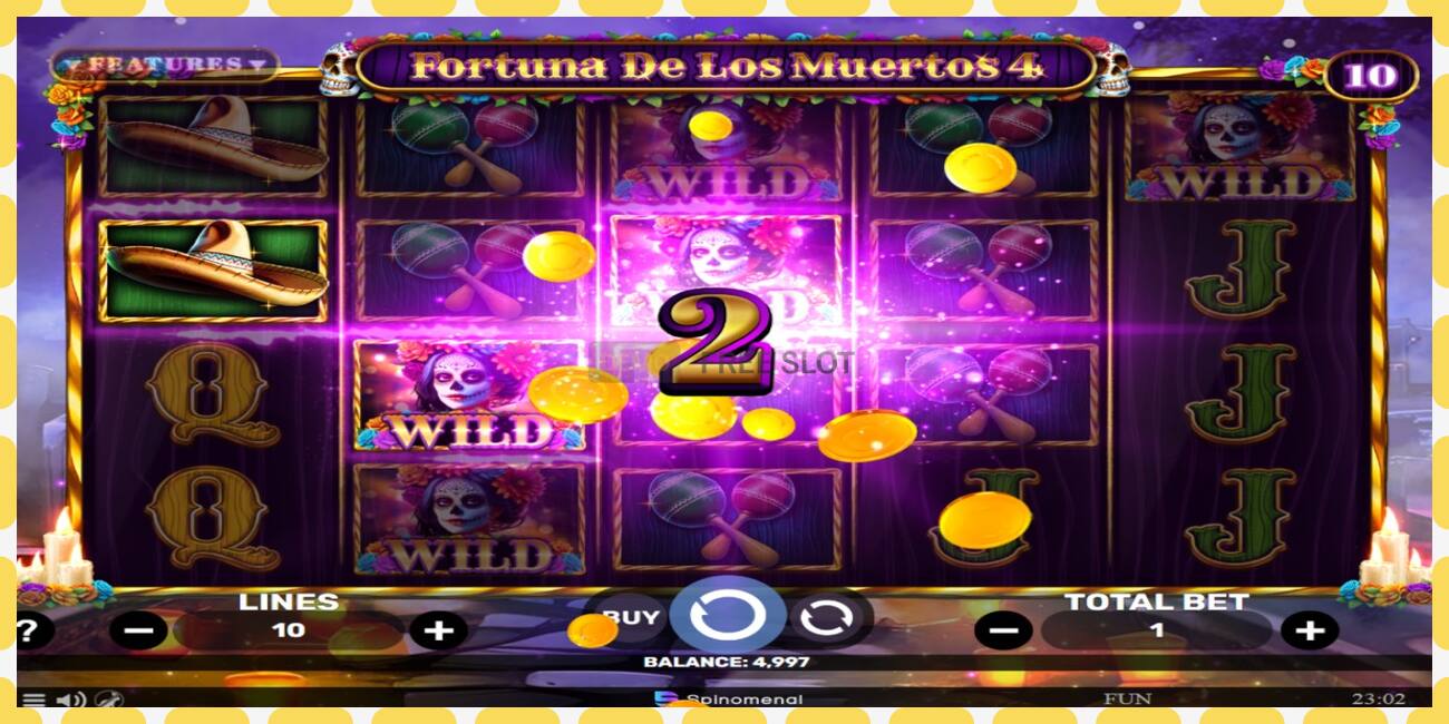 Demo slot Fortuna De Los Muertos 4 free and without registration, picture - 1