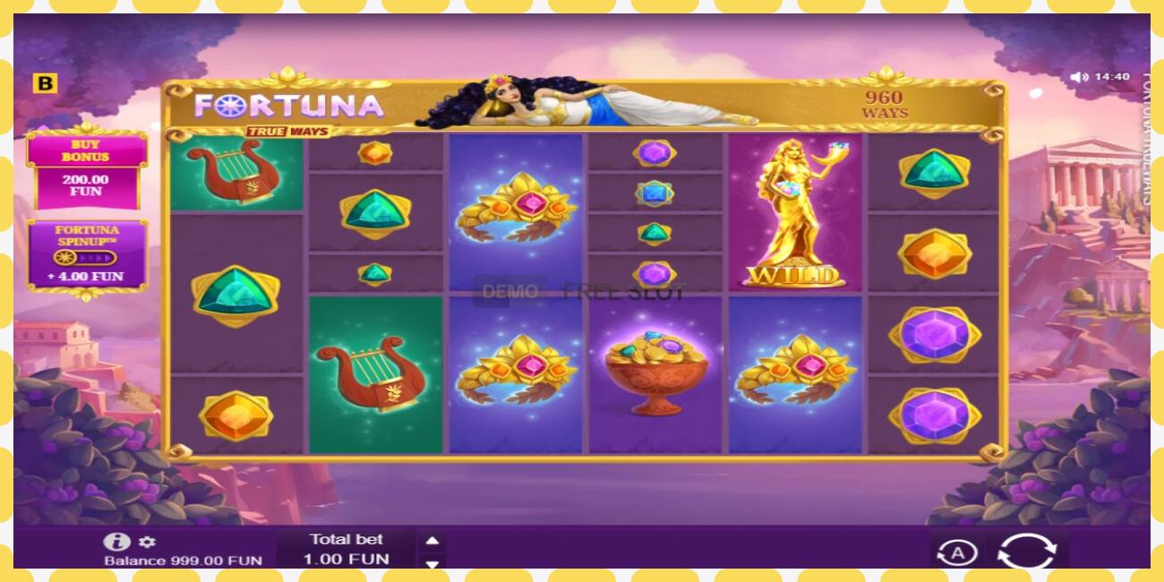 Demo slot Fortuna Trueways free and without registration, picture - 1