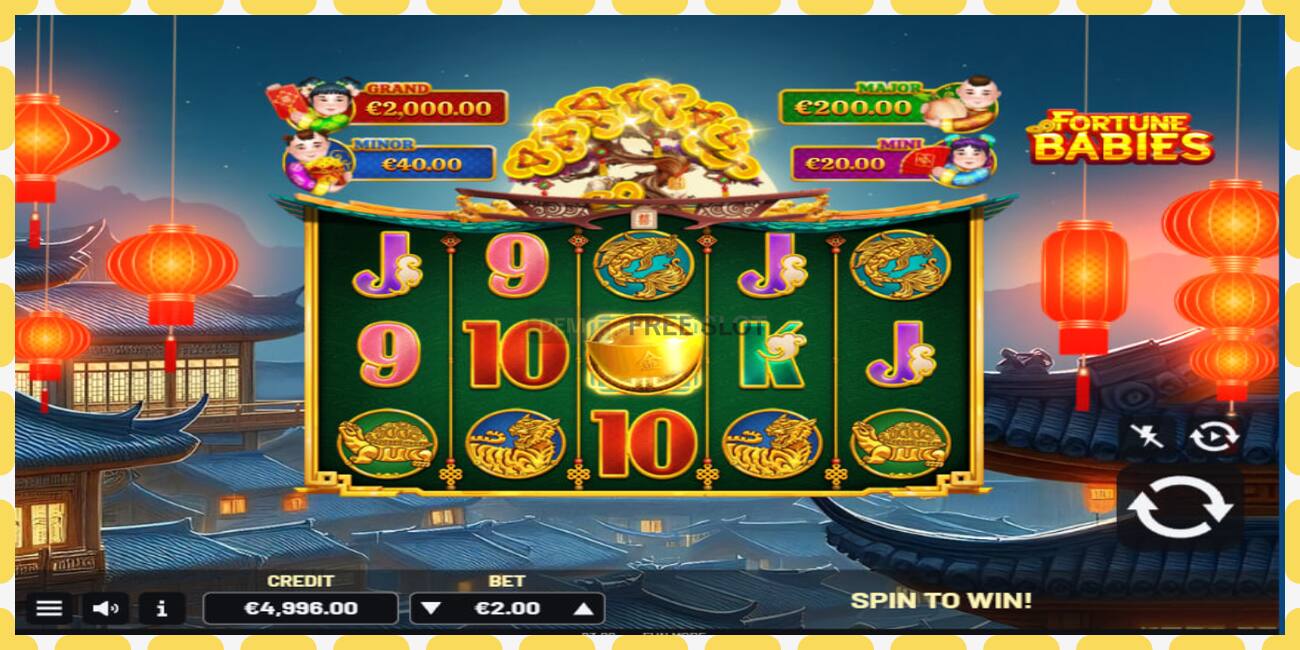 Demo slot Fortune Babies free and without registration, picture - 1