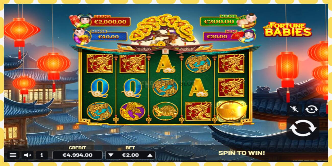 Demo slot Fortune Babies free and without registration, picture - 1