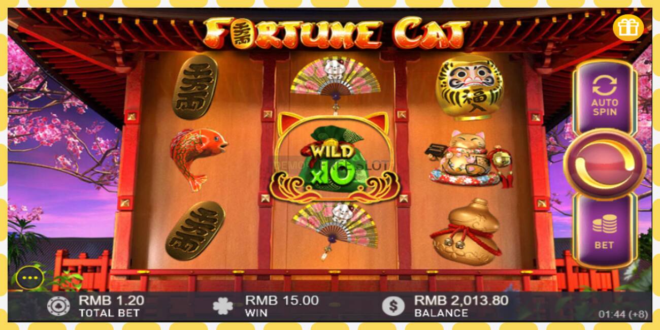 Demo slots Fortune Cat bezmaksas un bez reģistrācijas, attēlu - 1