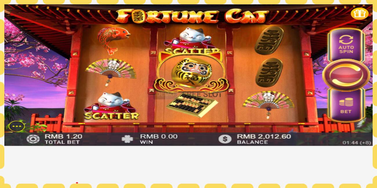 Demo slots Fortune Cat bezmaksas un bez reģistrācijas, attēlu - 1