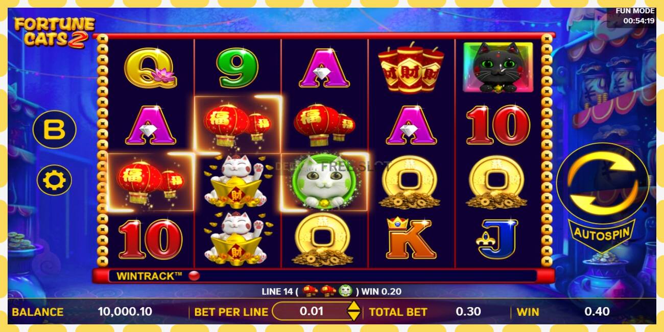 Demo slot Fortune Cats 2 free and without registration, picture - 1