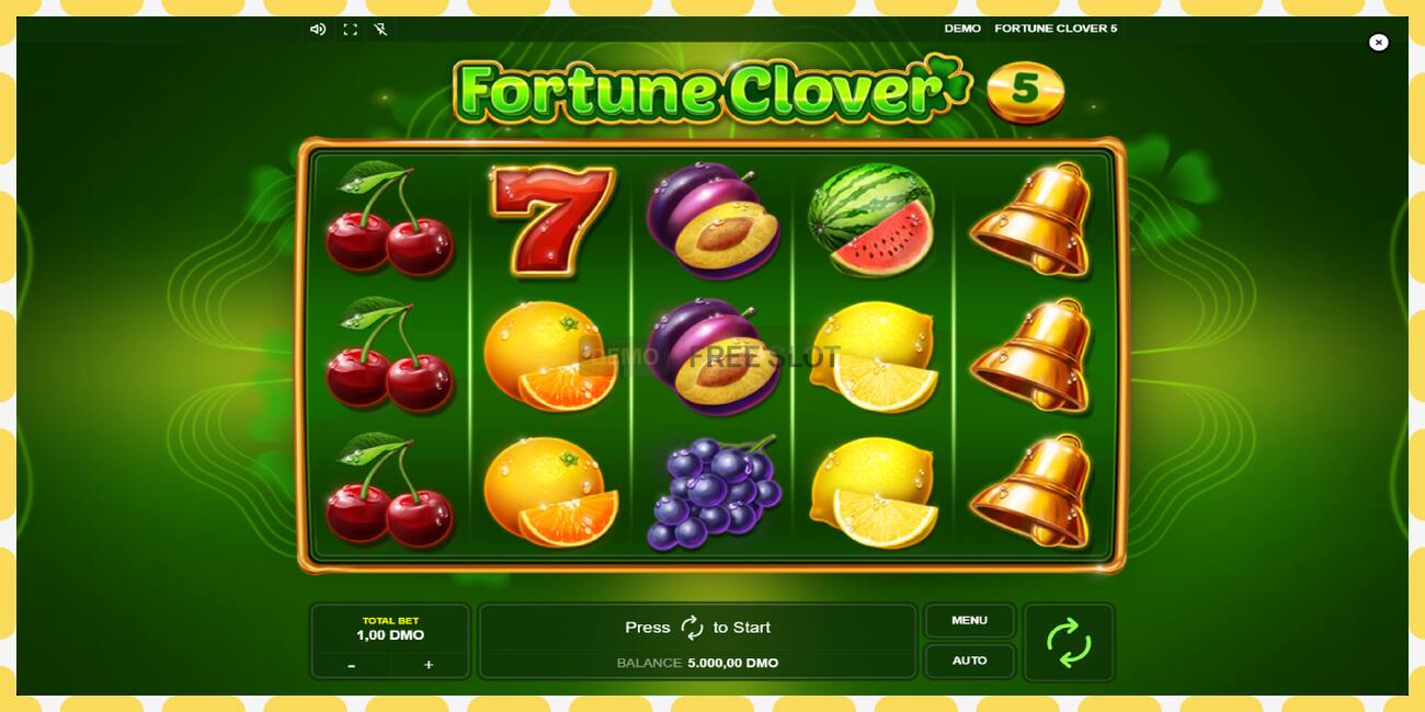 Slot demo Fortune Clover 5 gratuit și fără înregistrare, imagine - 1