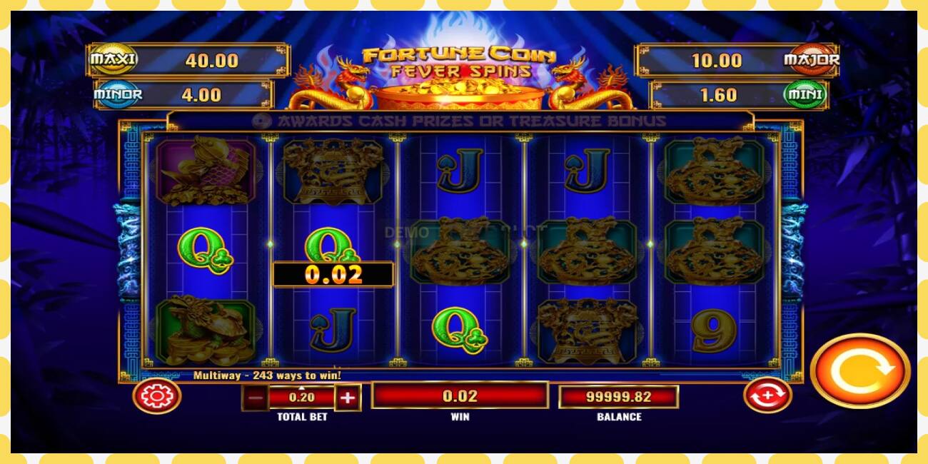 Demo rifa Fortune Coin Fever Spins ókeypis og án skráningar, mynd - 1