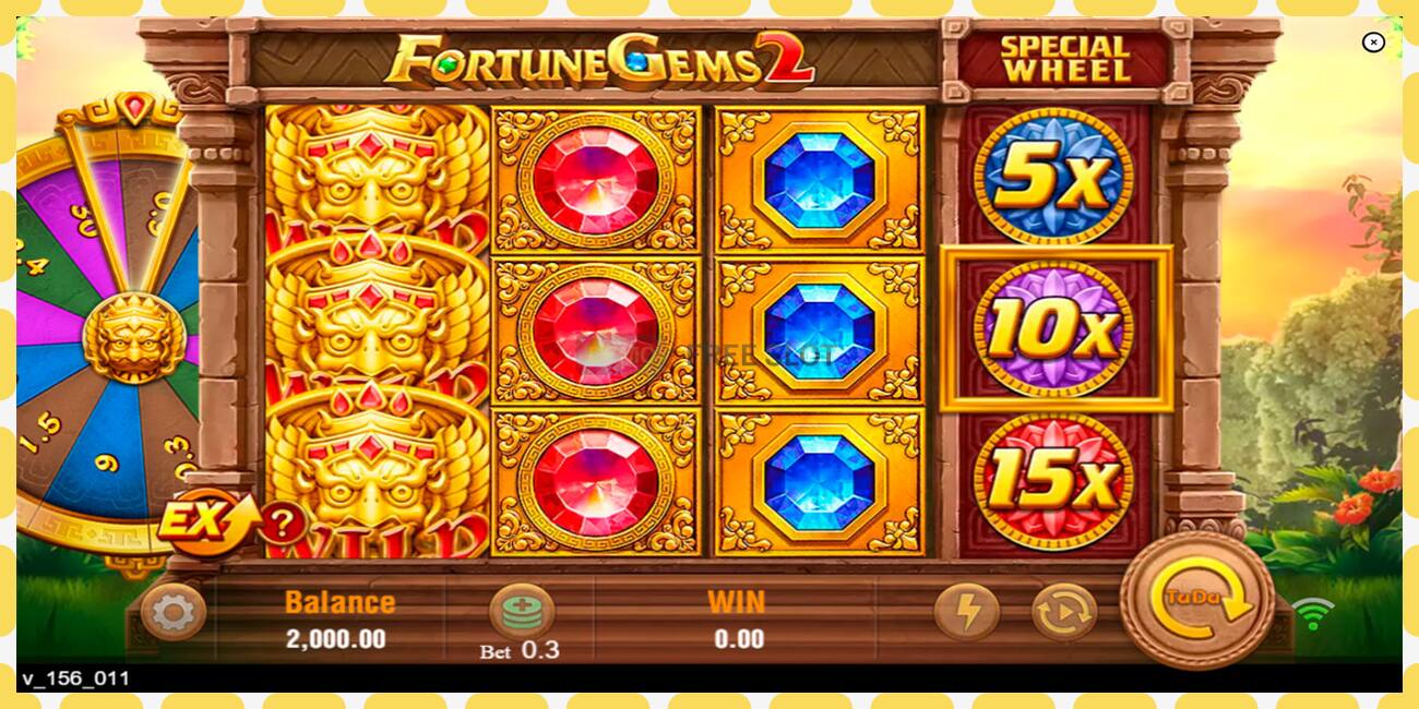 Demo slot Fortune Gems 2 free and without registration, picture - 1