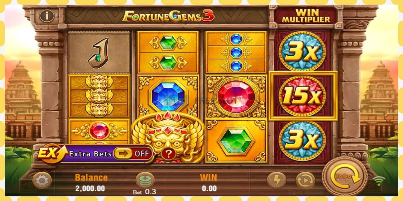 Demo slot Fortune Gems 3 free and without registration, picture - 1