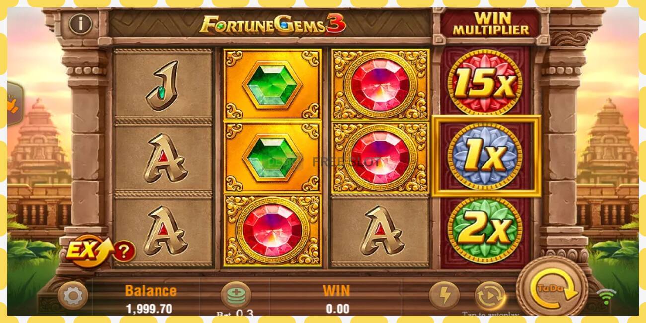 Demo slot Fortune Gems 3 free and without registration, picture - 1