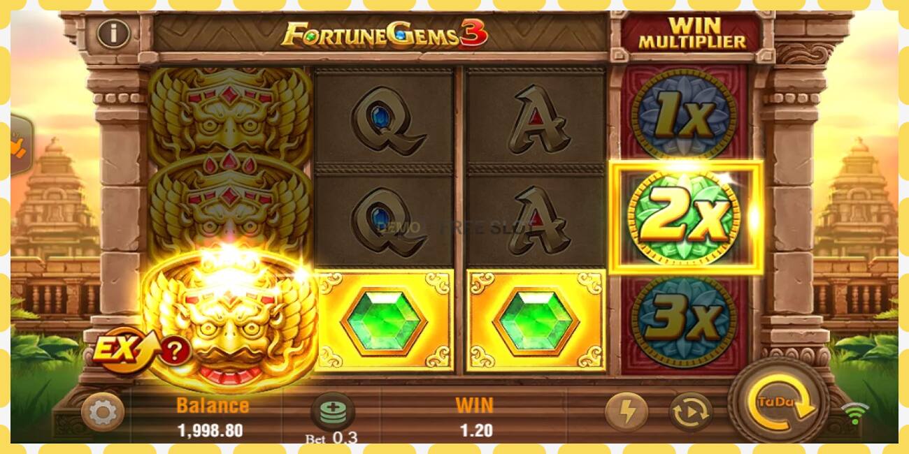 Demo slot Fortune Gems 3 free and without registration, picture - 1