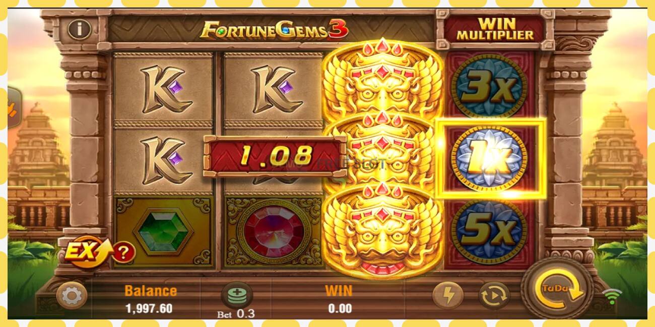 Demo slot Fortune Gems 3 free and without registration, picture - 1