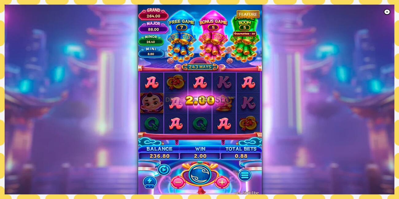 Demo slots Fortune Money Boom bezmaksas un bez reģistrācijas, attēlu - 1