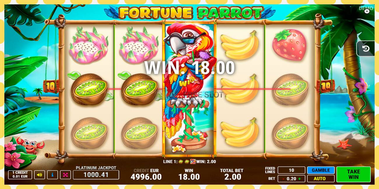 Demo slot Fortune Parrot free and without registration, picture - 1