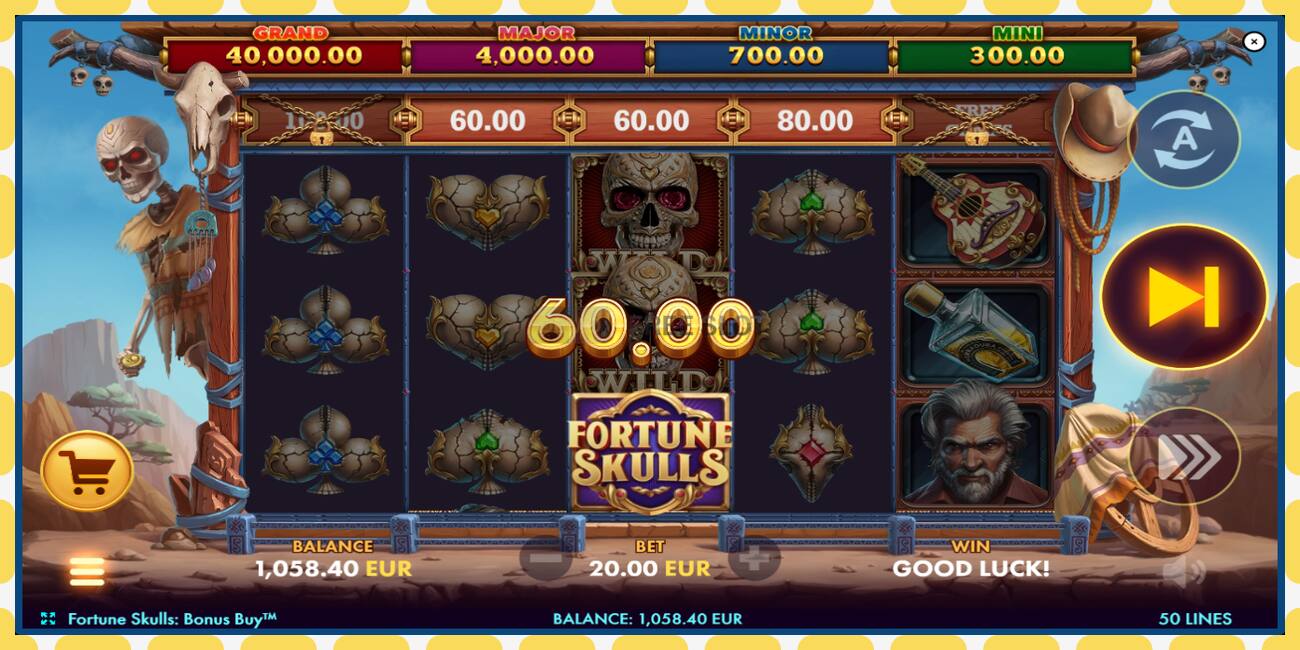 Demo slot Fortune Skulls Bonus Buy free and without registration, picture - 1