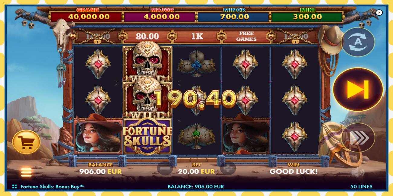 Demo slot Fortune Skulls Bonus Buy free and without registration, picture - 1