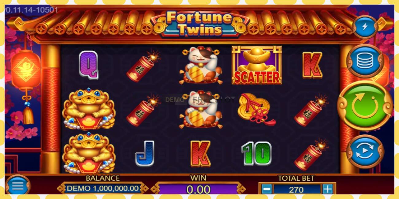 Yanayopangwa demo Fortune Twins bure na bila usajili, picha - 1