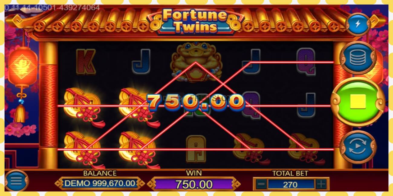 Yanayopangwa demo Fortune Twins bure na bila usajili, picha - 1