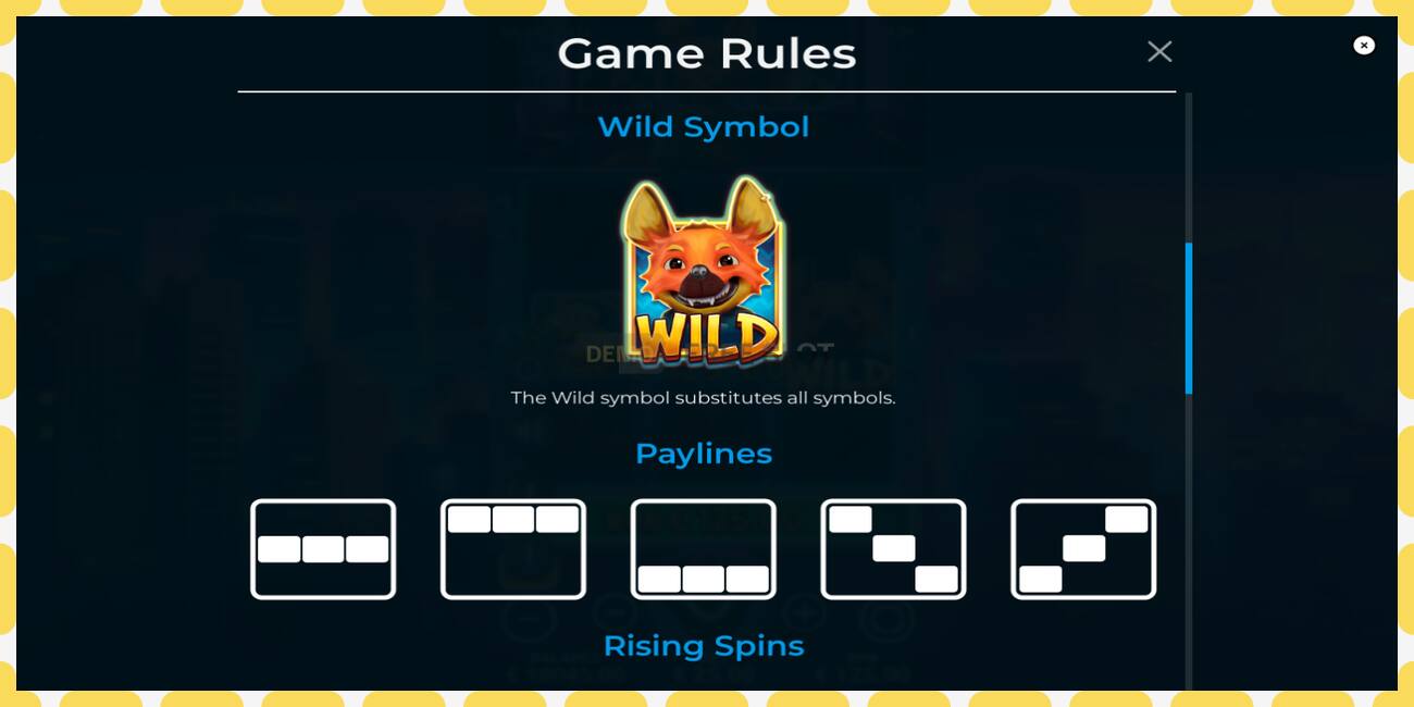 Slot dimostrativo Fortune Wolf gratuito e senza registrazione, immagine - 1