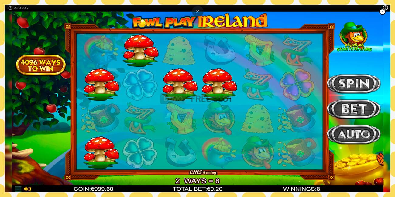 Demo slot Fowl Play Ireland free and without registration, picture - 1