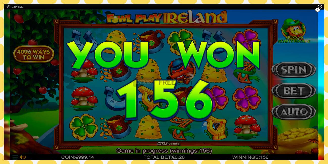 Demo slot Fowl Play Ireland free and without registration, picture - 1