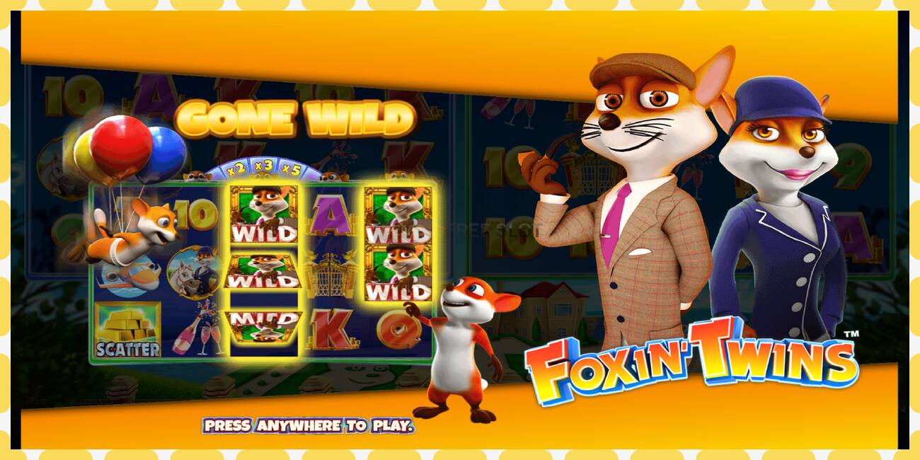 Slot dimostrativo Foxin Twins gratuito e senza registrazione, immagine - 1