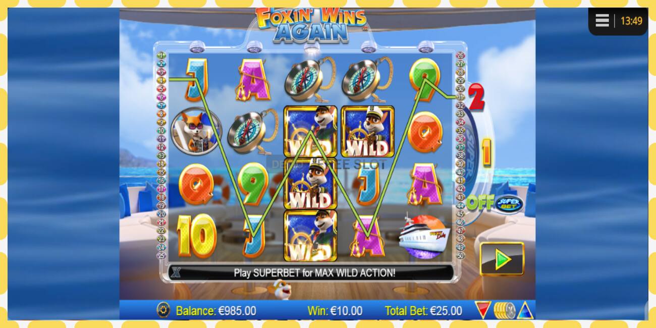 Demo slot Foxin Wins Again free and without registration, picture - 1