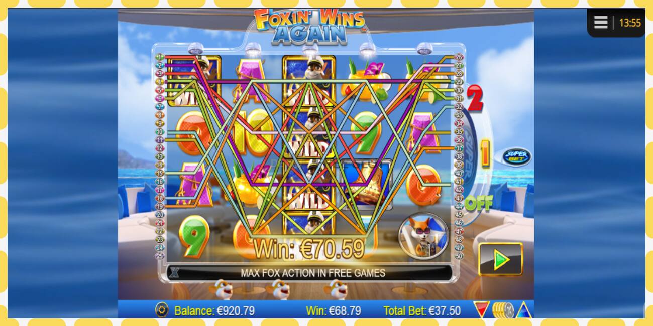 Demo slot Foxin Wins Again free and without registration, picture - 1