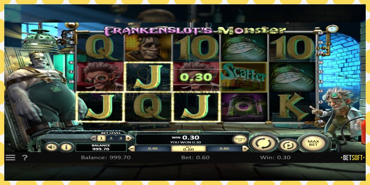 Demo slot Frankenslots Monster free and without registration, picture - 1