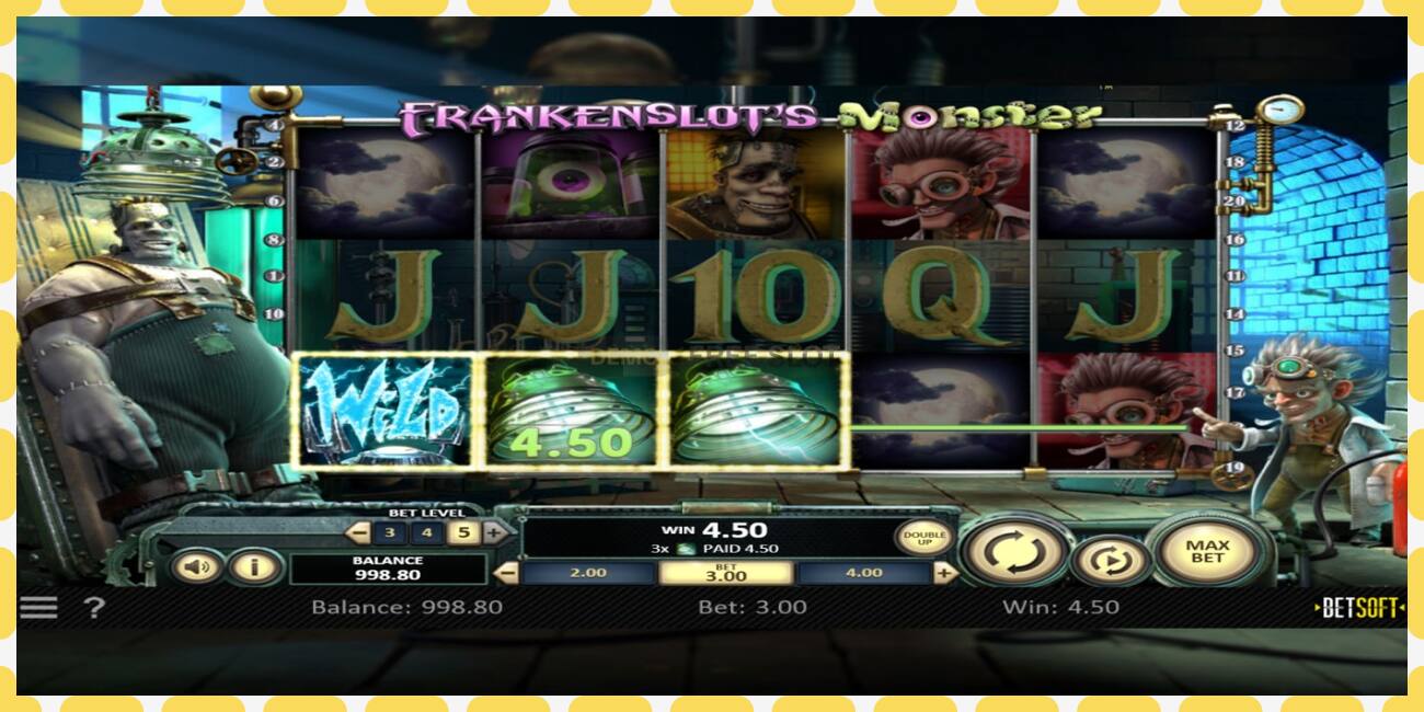 Demo slot Frankenslots Monster free and without registration, picture - 1