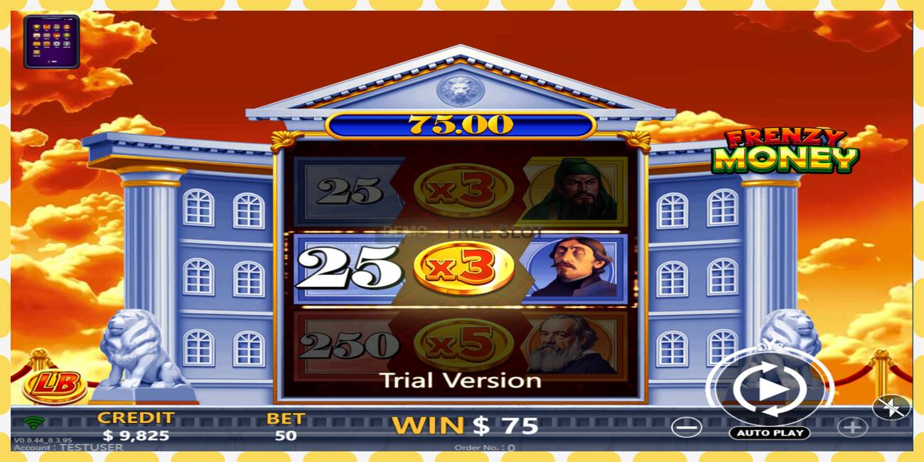 Demo slot Frenzy Money free and without registration, picture - 1