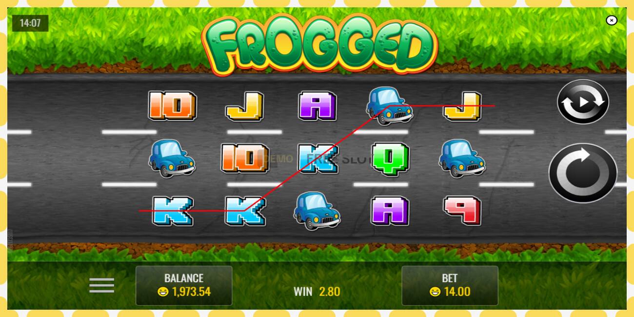 Demo slot Frogged නොමිලේ සහ ලියාපදිංචියකින් තොරව, පින්තූරය - 1